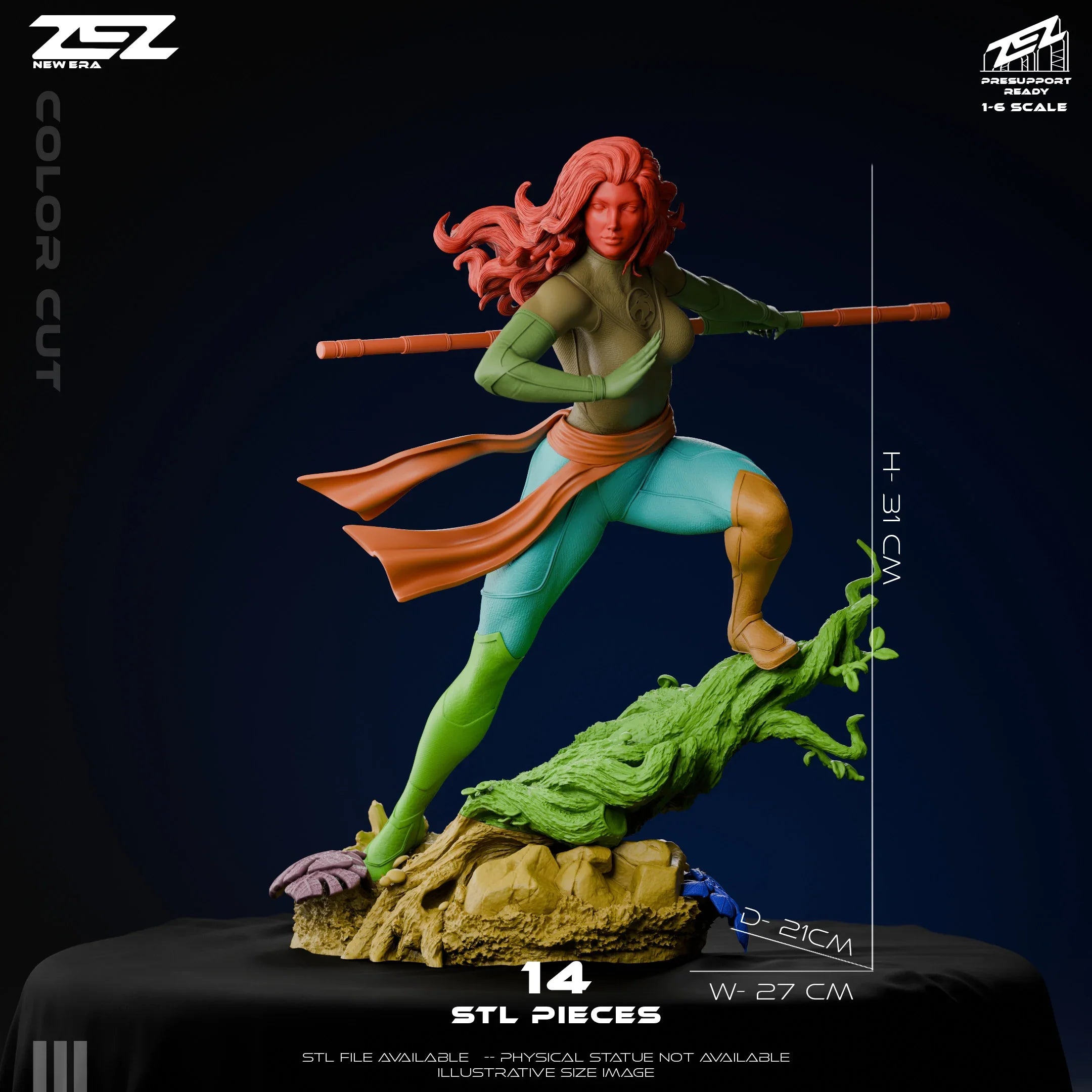 Cheetara - Thundercats - 1:6 Scale, Bust