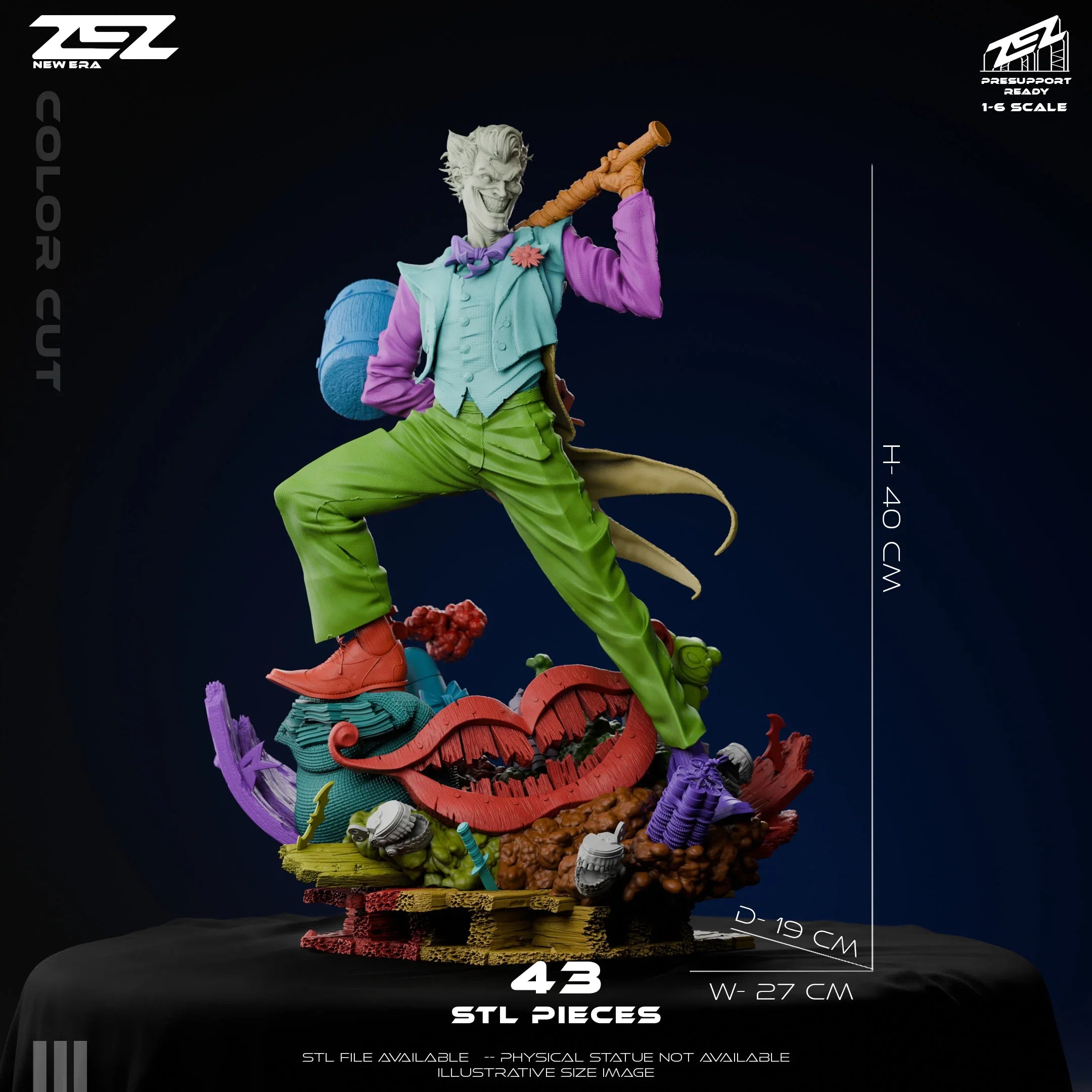 The Joker - DC Comics / Batman - 1:6 Scale, Bust