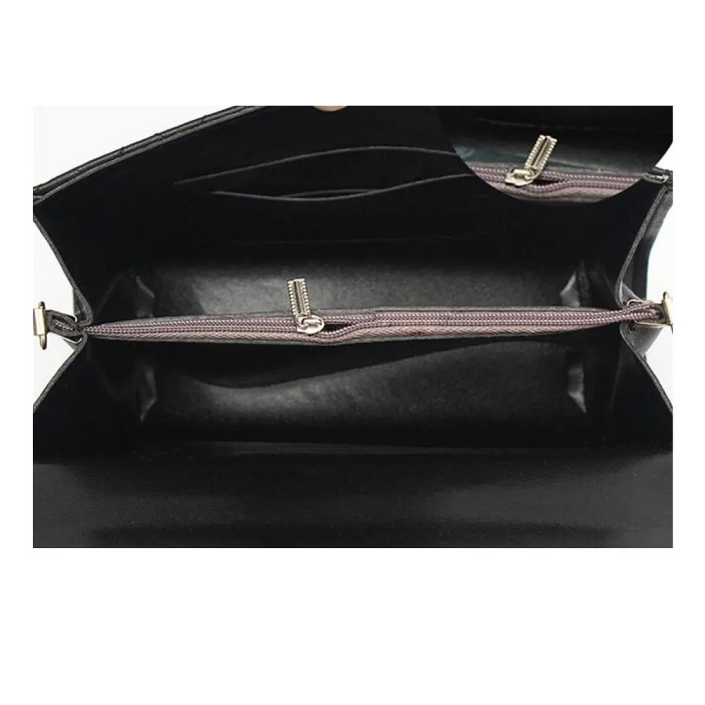 Compact Quilted Shoulder Bag