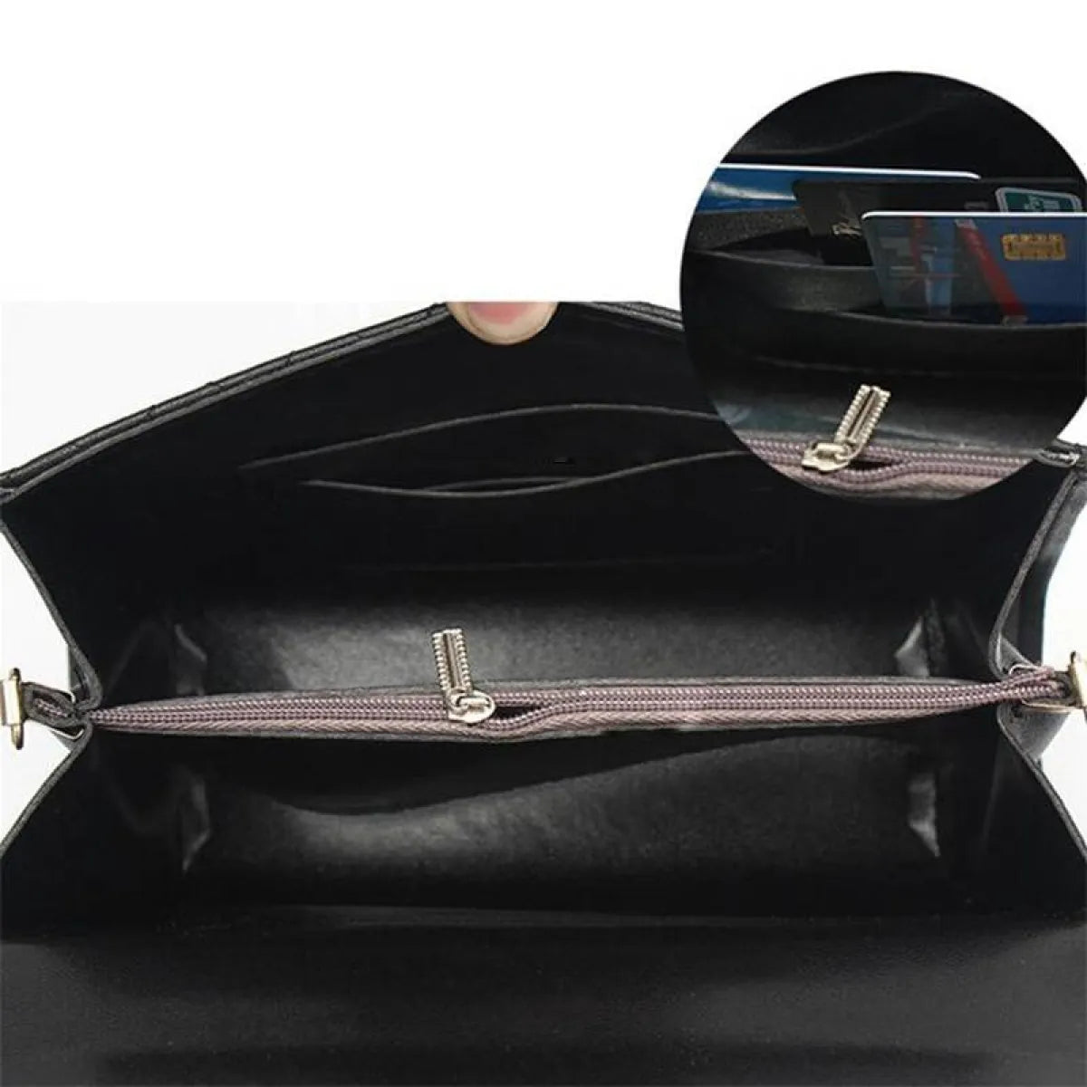 Compact Quilted Shoulder Bag