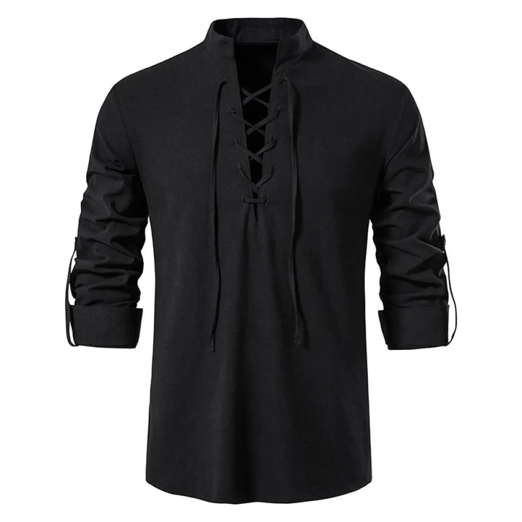 Men's Cotton Linen Tee Shirt