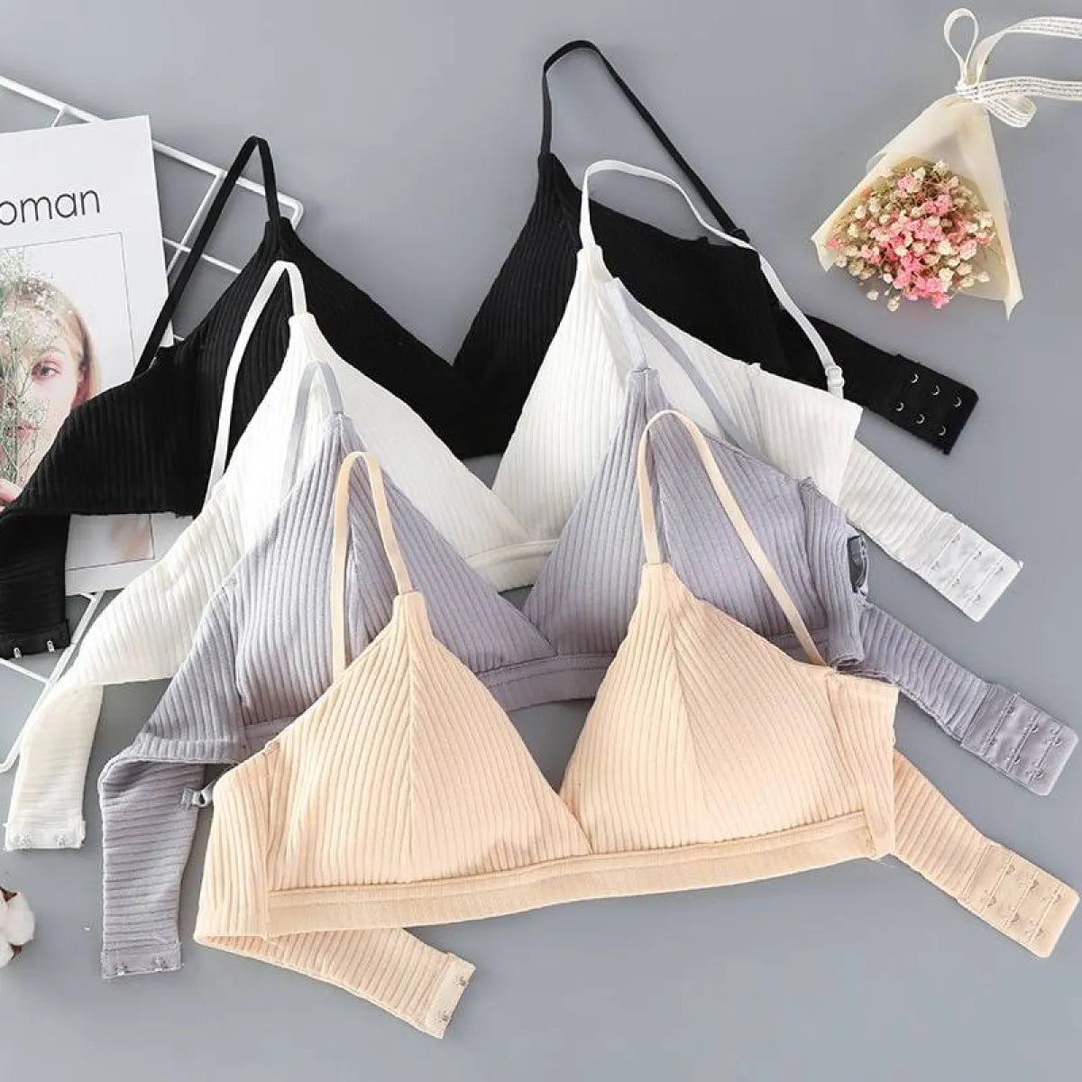 Sexy Deep V Bra