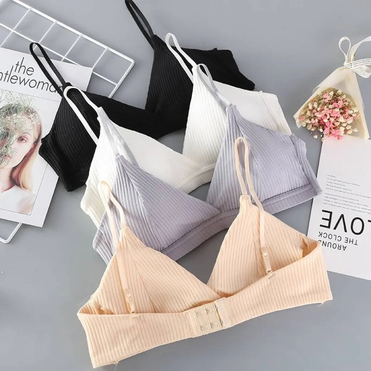 Sexy Deep V Bra