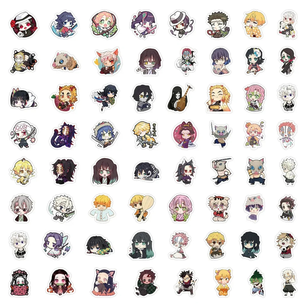 Demon Slayer Stickers - 10/30/60pcs