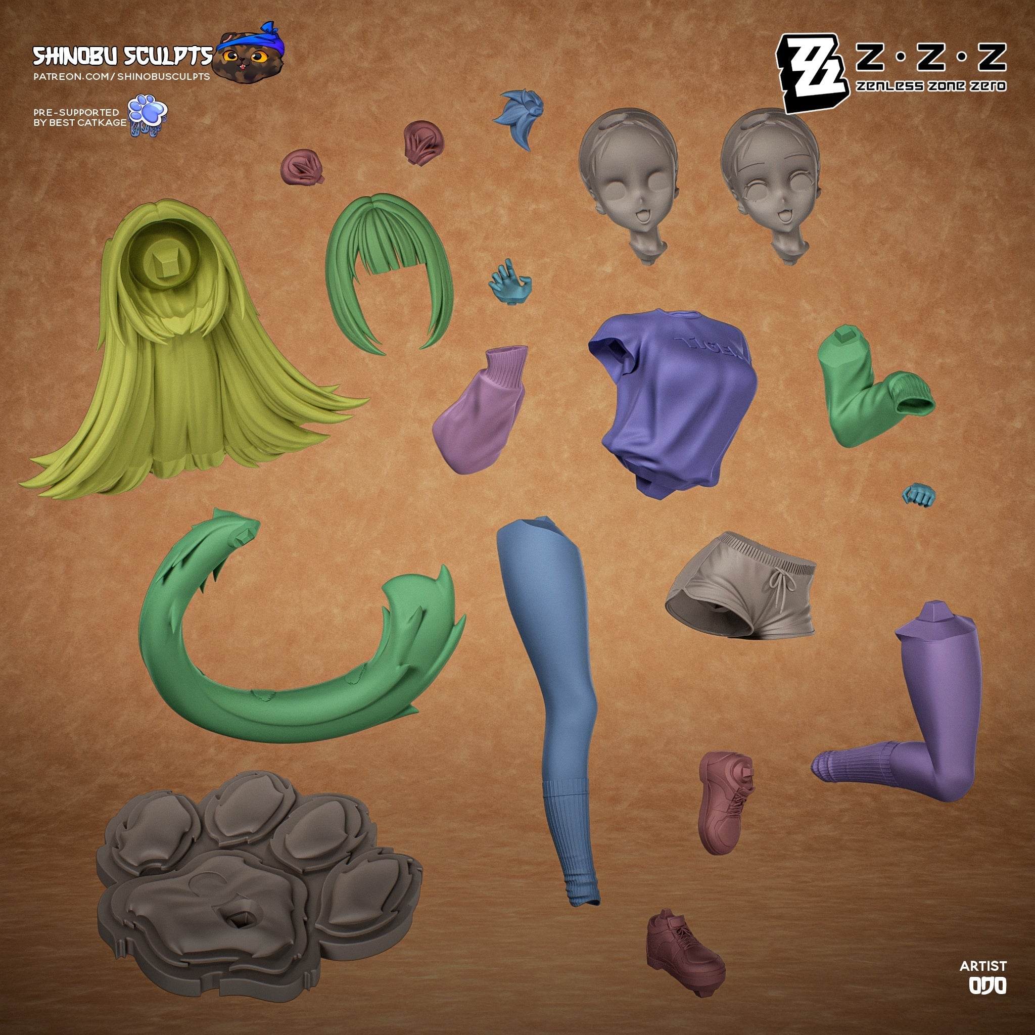 Ju Fufu - Zenless Zone Zero - 1:8 Scale