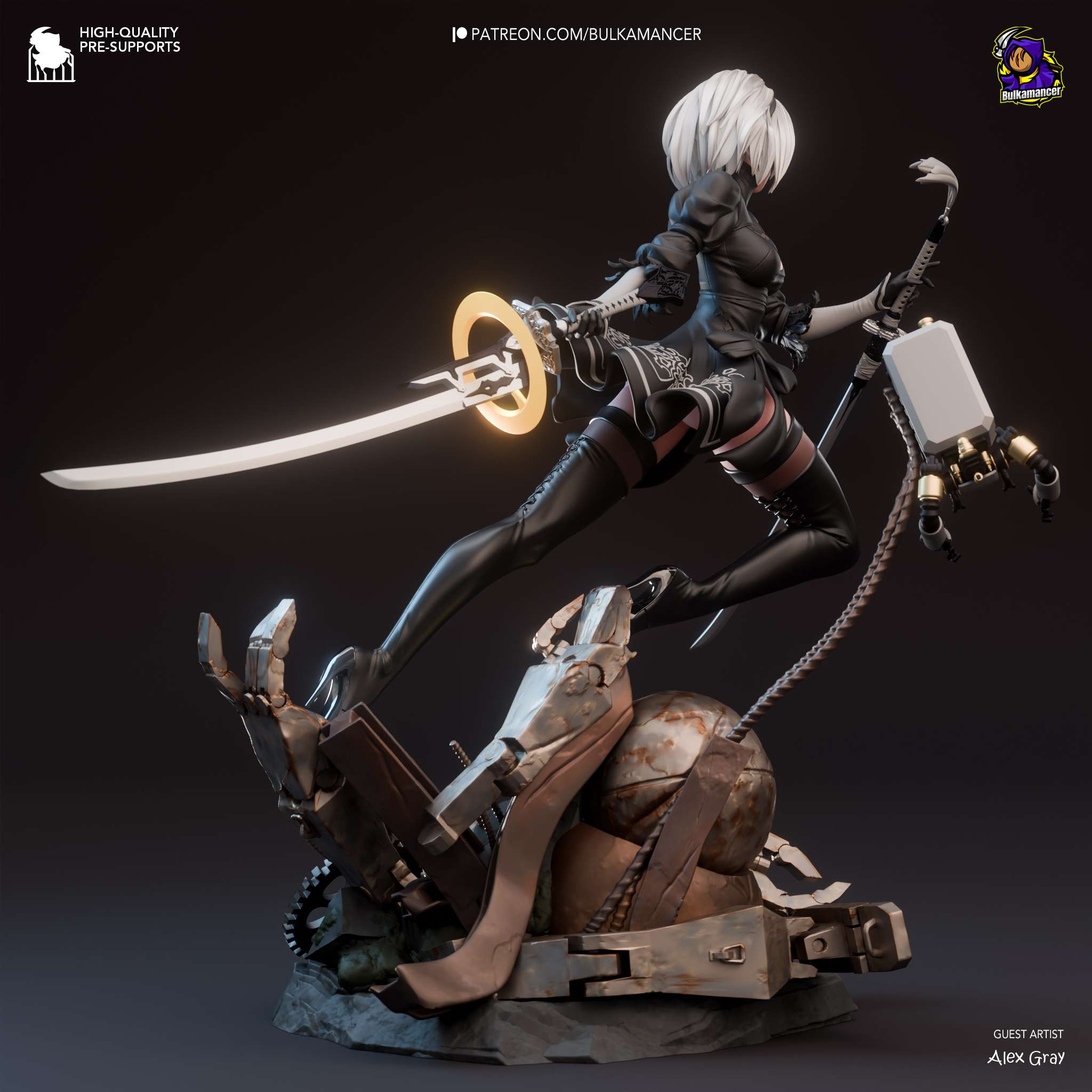 YoRHa No.2 Type B - Nier Automata - 1:8 Scale Figure