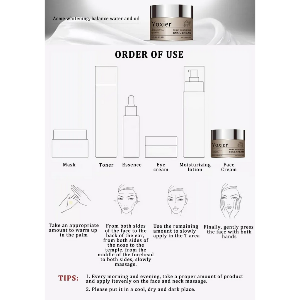 Nourishing Facial Snail Cream