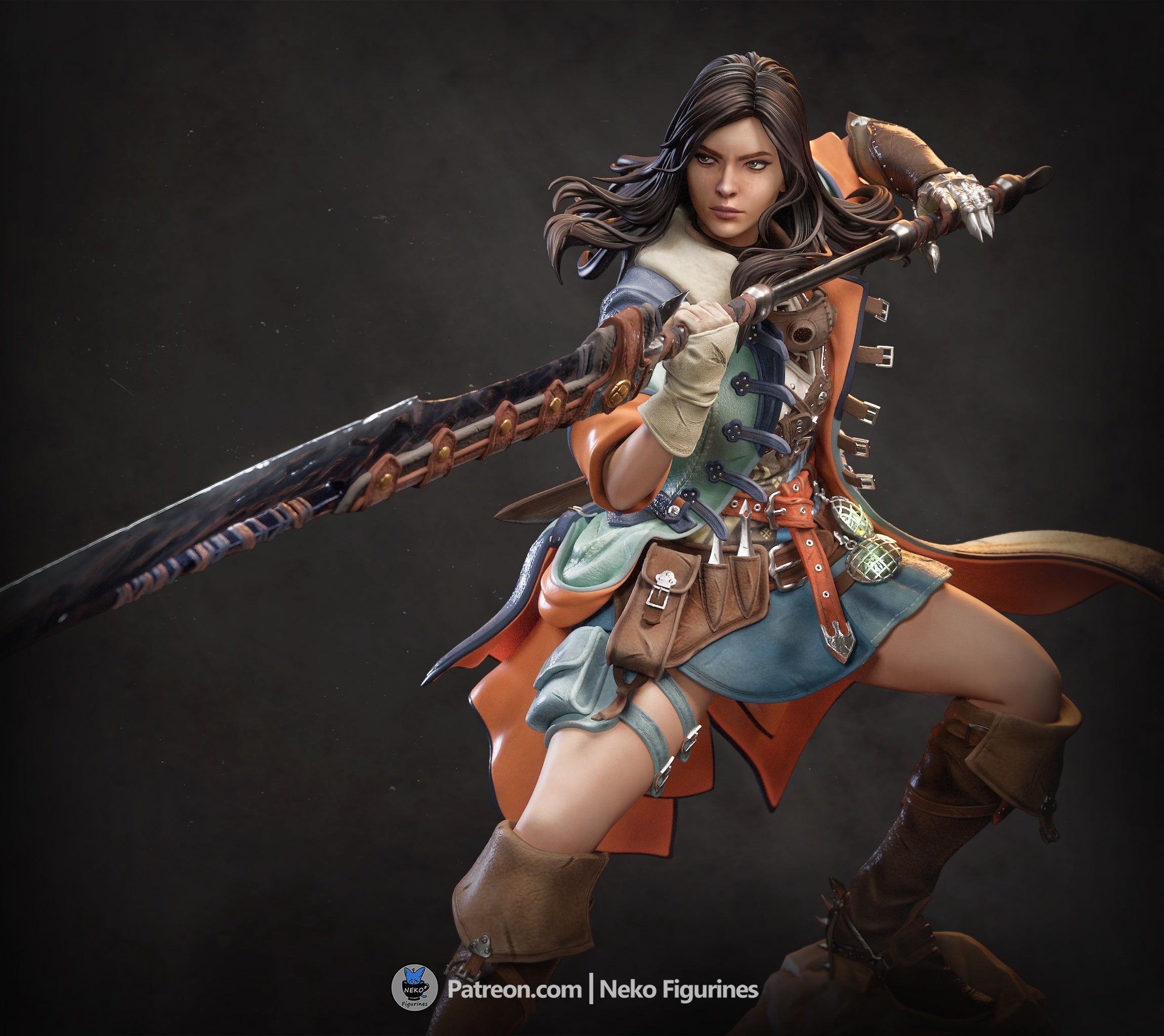 Hunter - Monster Hunter World - 1:8 Scale