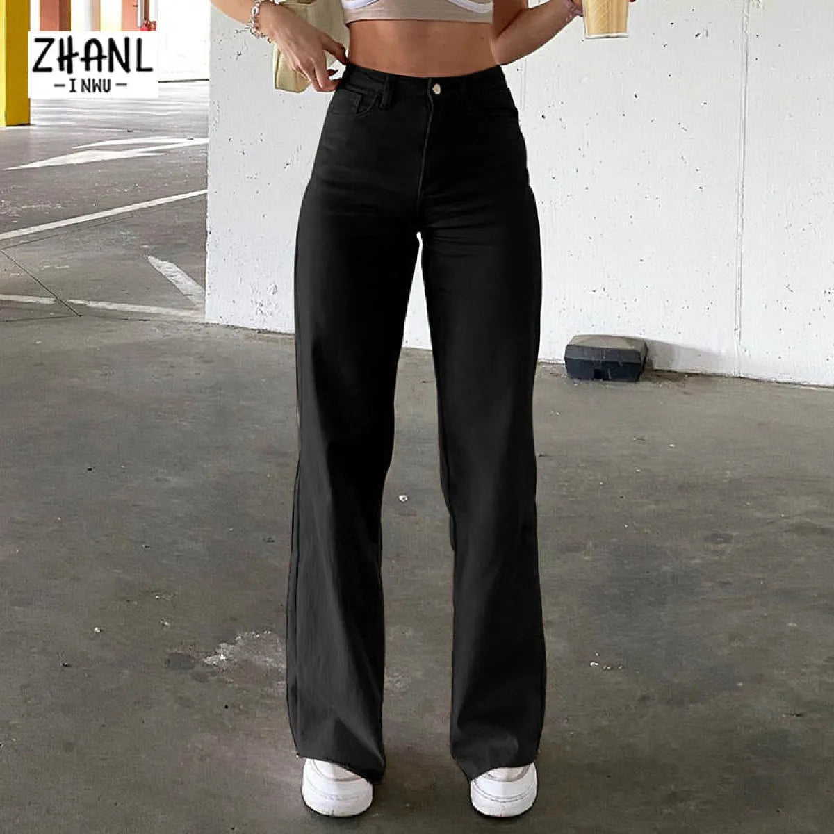 Korean Style Flare Jeans