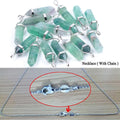 Colorful Fluorite Quartz Necklace