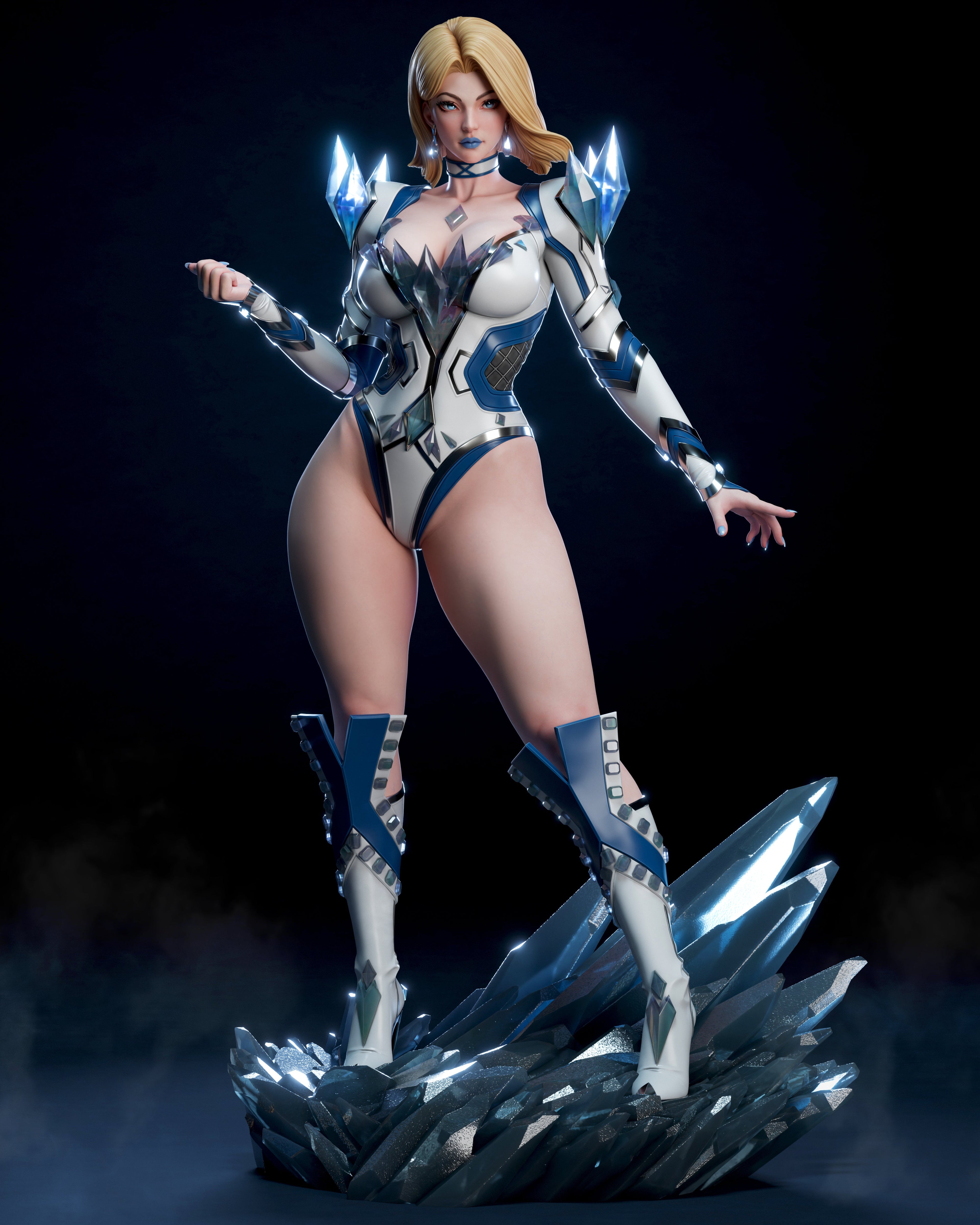 Emma Frost - Marvel Rivals (SFW/NSFW 18+ Only) - 1:6 Scale Figure