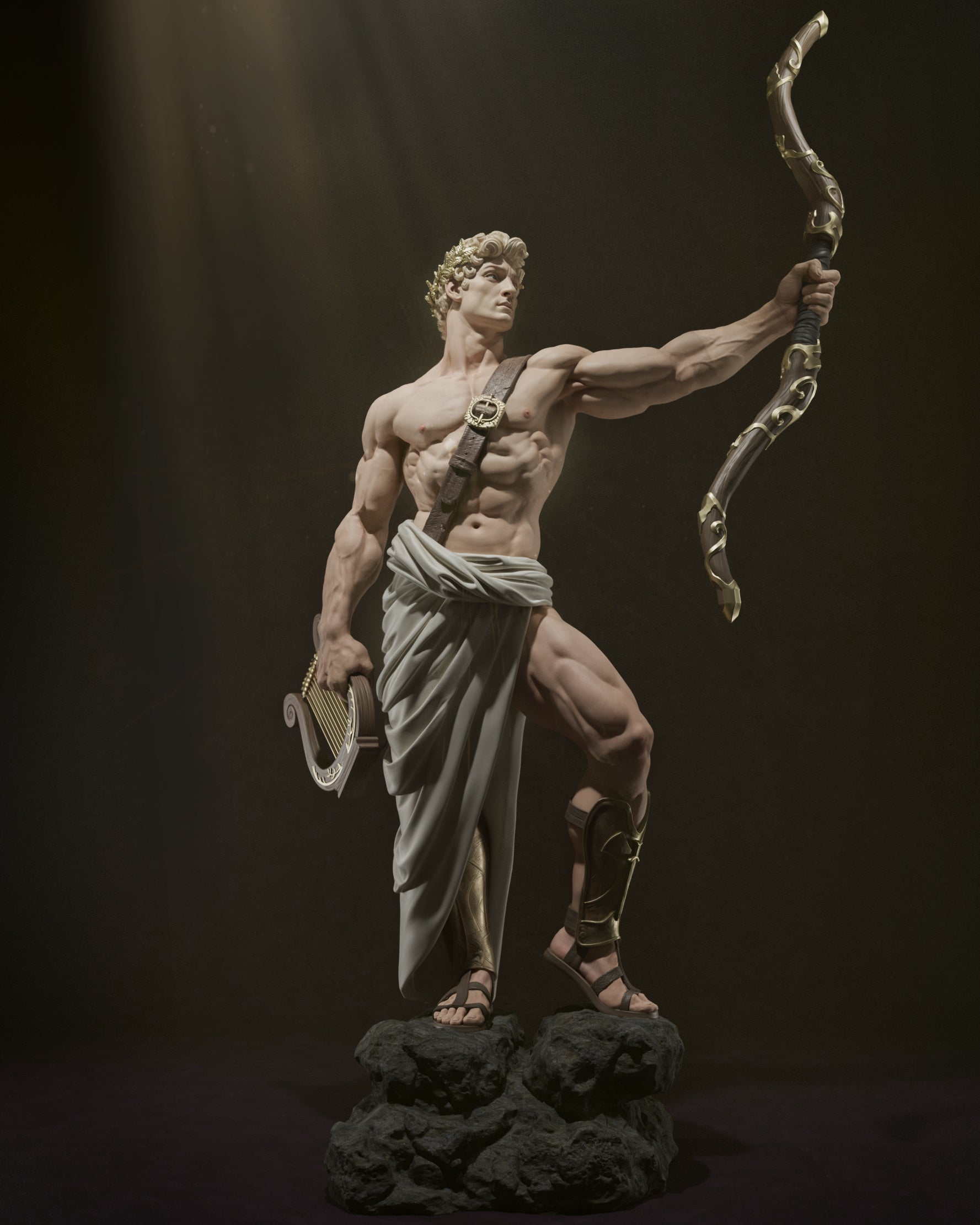 Apollo - Greek God -  1:6, 1:9 Scale Figures & Bust