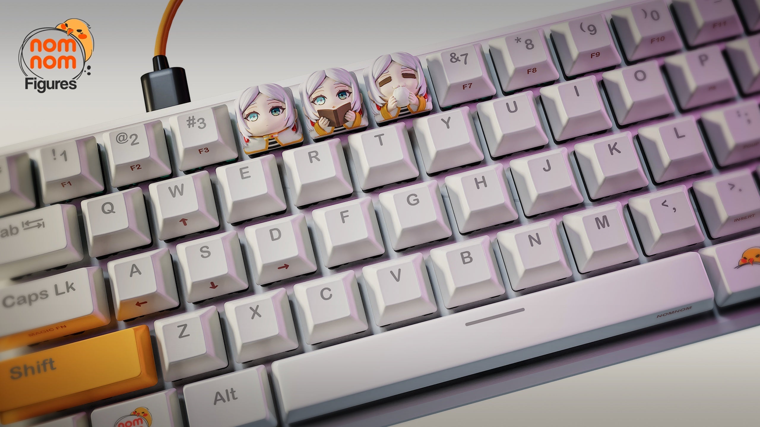 Frieren - Frieren: Beyond Journey's End / Hepburn: Sōsō no Furīren - Keyboard Keycaps