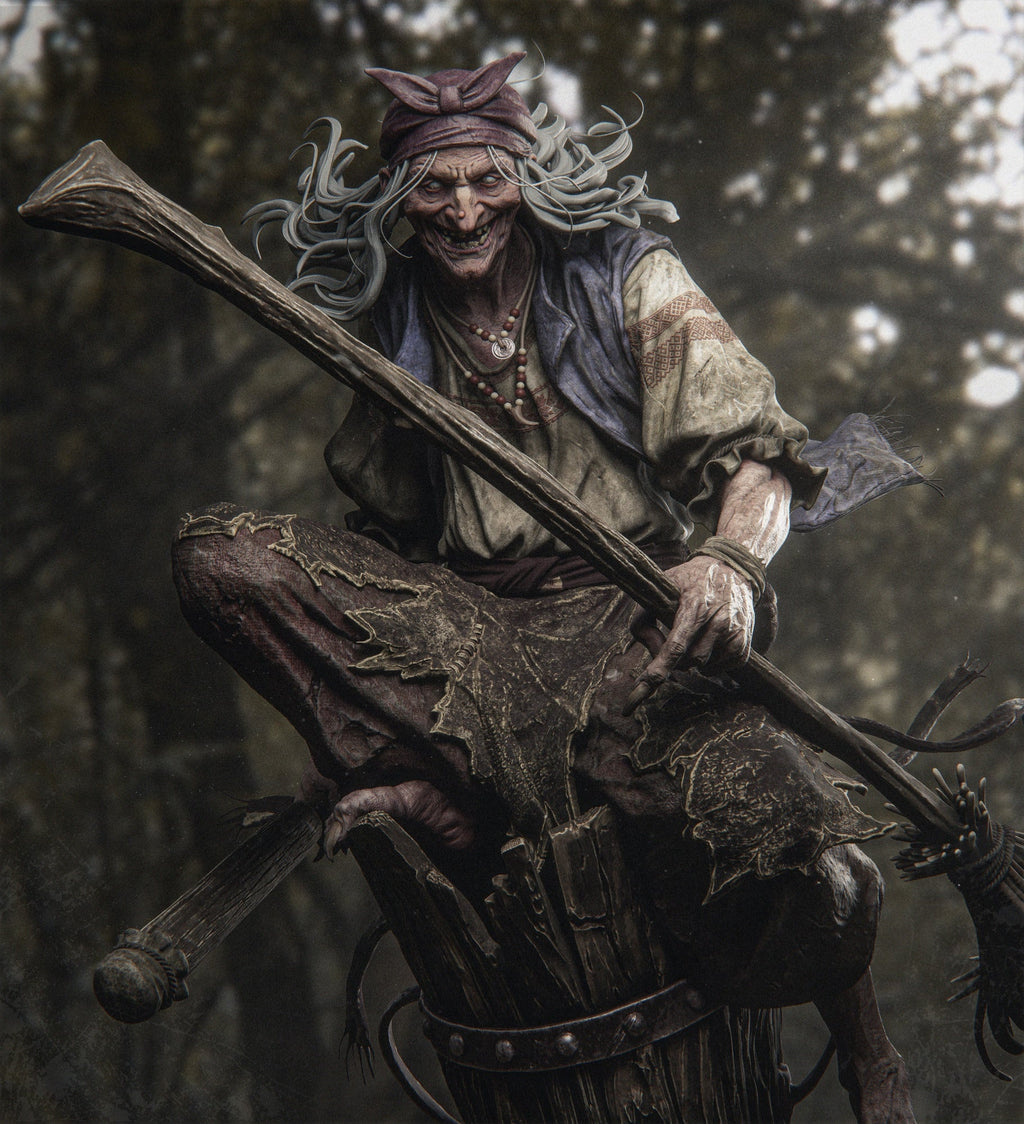 Baba Yaga - (SFW/NSFW 18+ Only) - 1:6, 1:9 Scale Figures & Bust