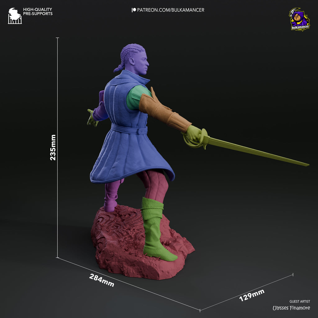 Wyll - Baldur's Gate - 1:8 Scale Figure