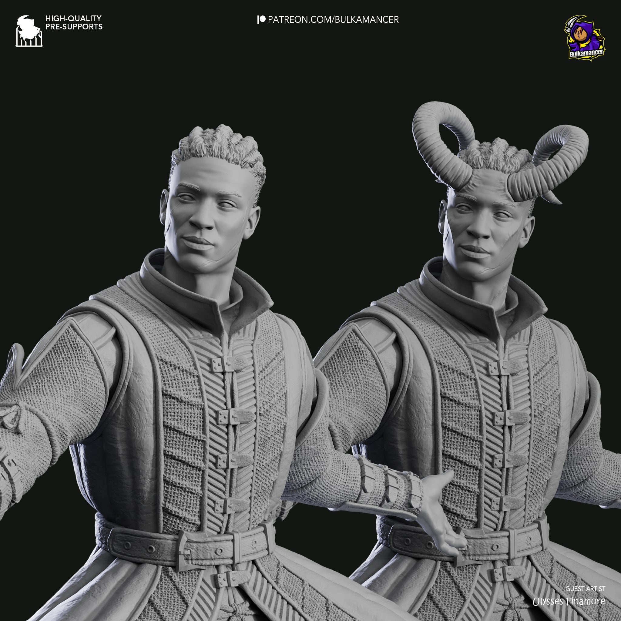 Wyll - Baldur's Gate - 1:8 Scale Figure