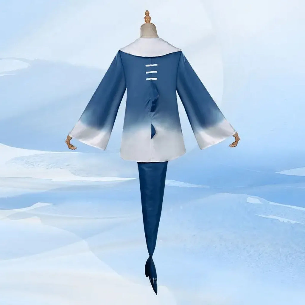Hololive Gawr Gura Shark Cosplay - Complete Set with Tail