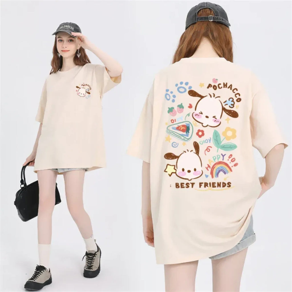 Harajuku Anime Graphic T-Shirt