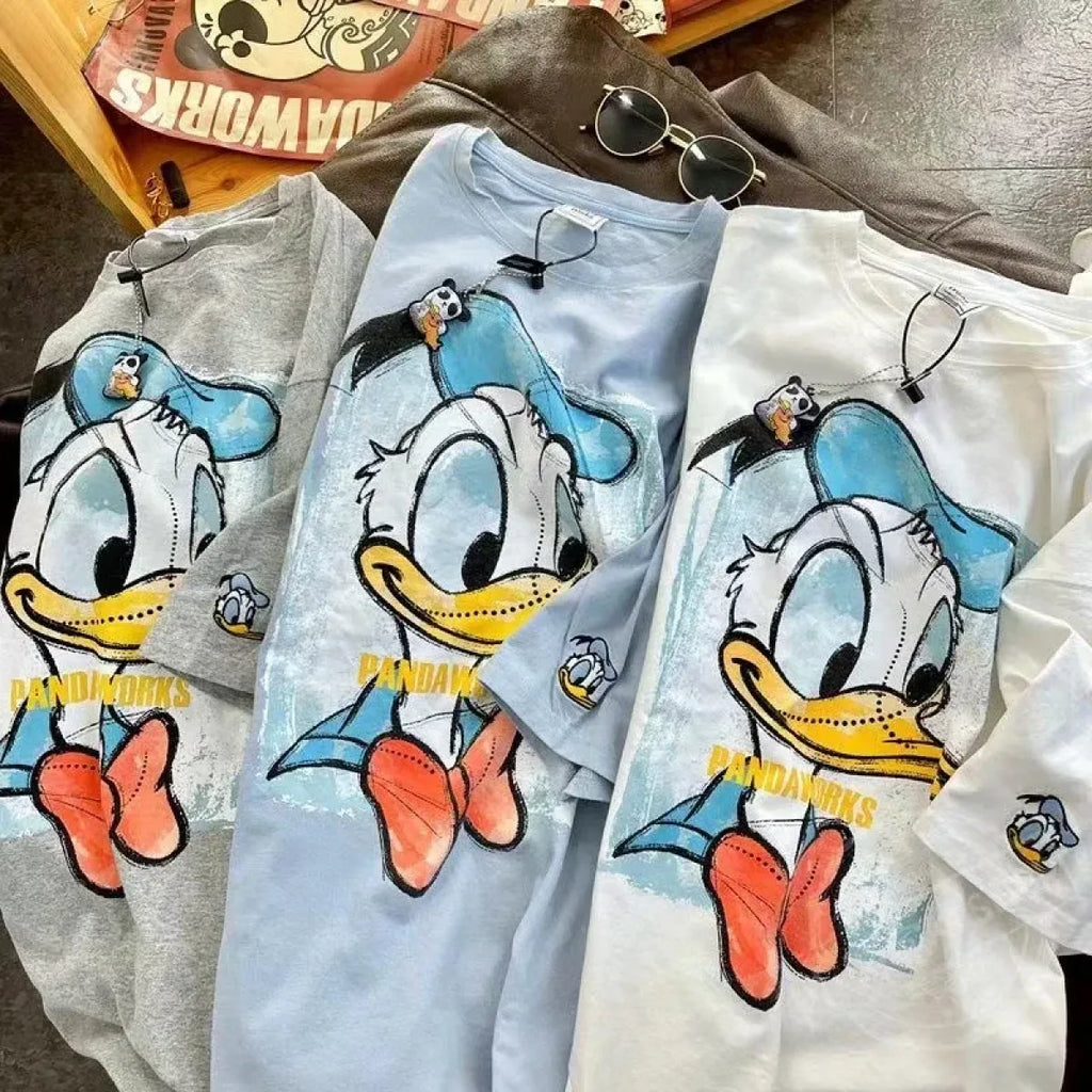 Harajuku Cartoon Graphic T-Shirt