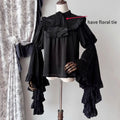 Harajuku Lolita Ruffle Sleeve Top