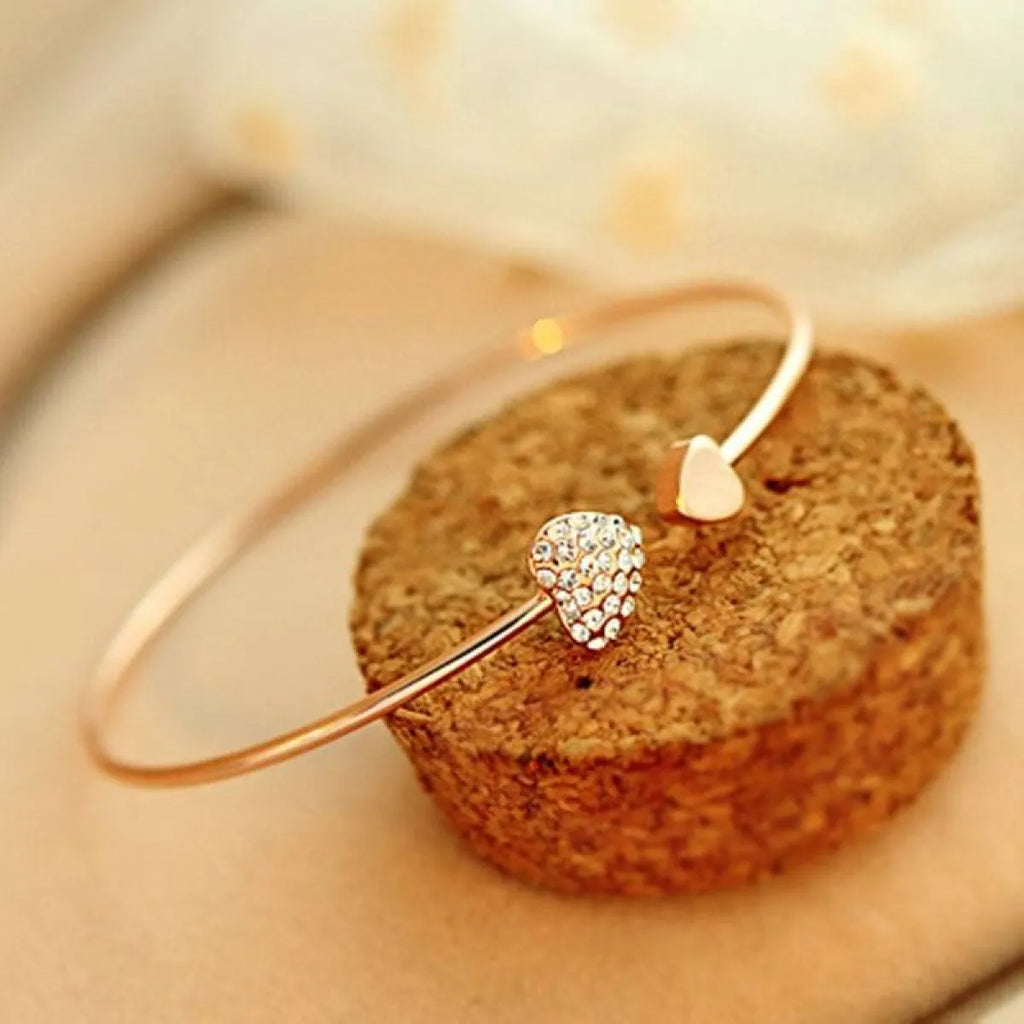 Women's Heart Shaped Bracelet