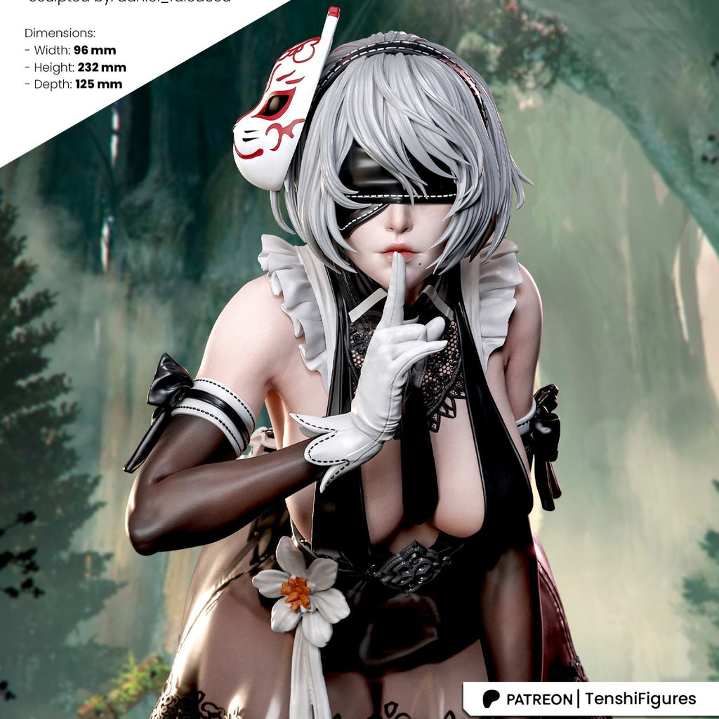 YoRHa No.2 Type B - Nier Automata / Stellar Blade Costume  (SFW/NSFW 18+) - 1:7 Scale