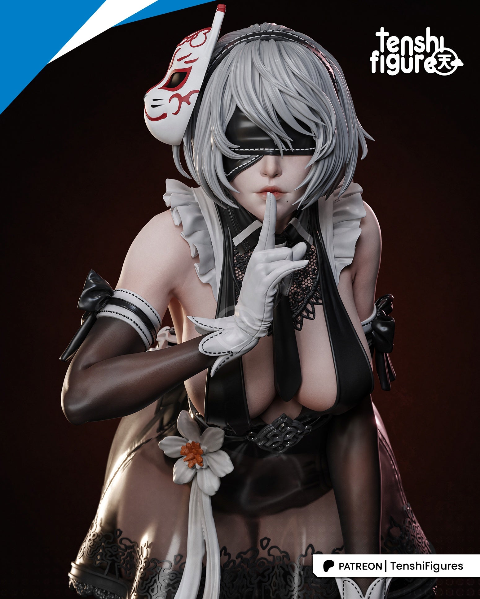 YoRHa No.2 Type B - Nier Automata / Stellar Blade Costume  (SFW/NSFW 18+) - 1:7 Scale