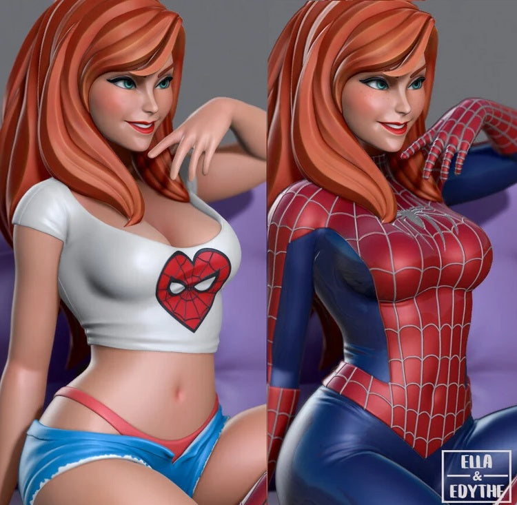 MJ and Gwen - Marvel Comics (Fan Art) - 1:10 scale