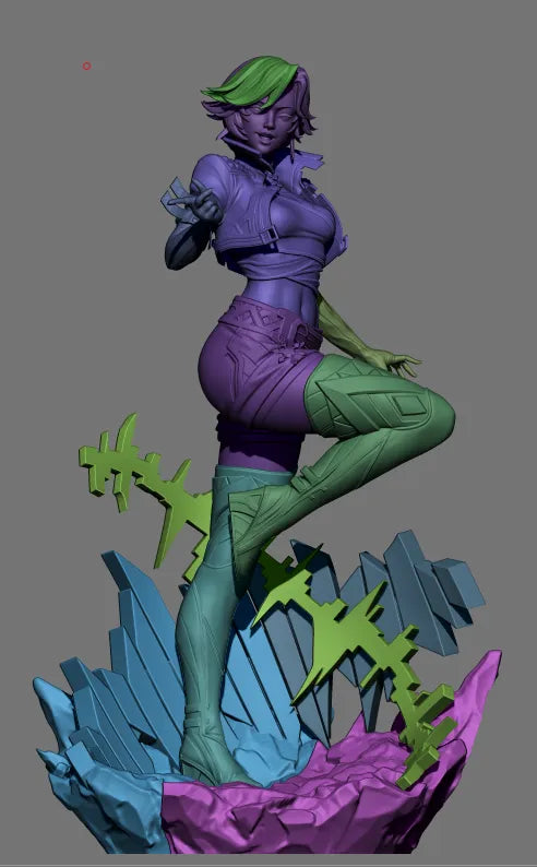 Luna Snow - Marvel Rivals (SFW/NSFW 18+ Only) - 1:6, 1:9 Scale Figures & Bust