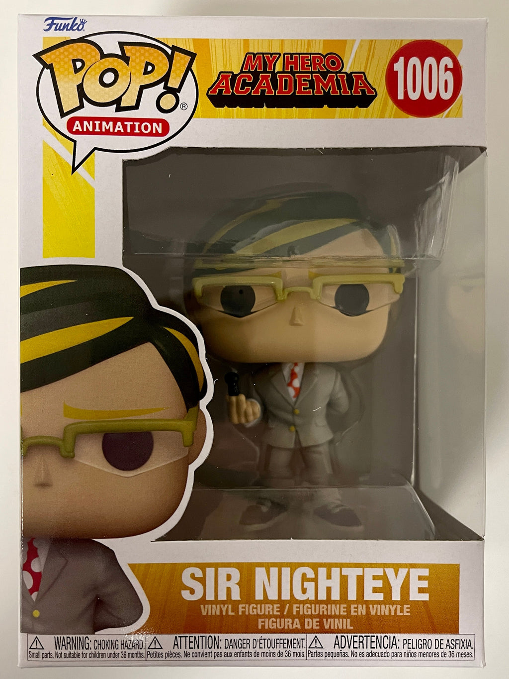 Funko Pop! Animation Sir Nighteye #1006 My Hero Academia MHA 2021 Foresight