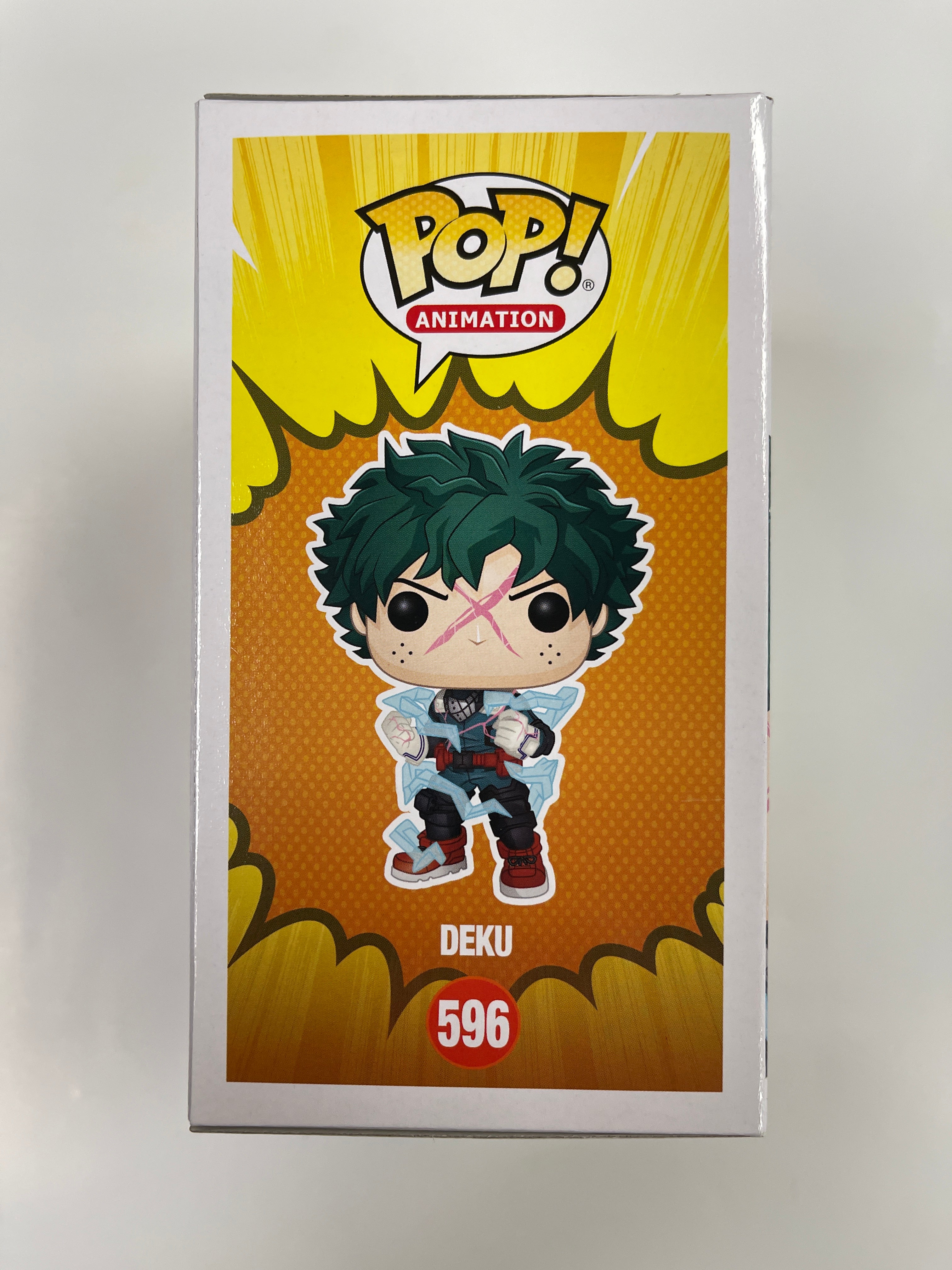 Funko Pop! Deku (Full Cowling) #596 My Hero Academia MHA 2019 EE Glow Exclusive