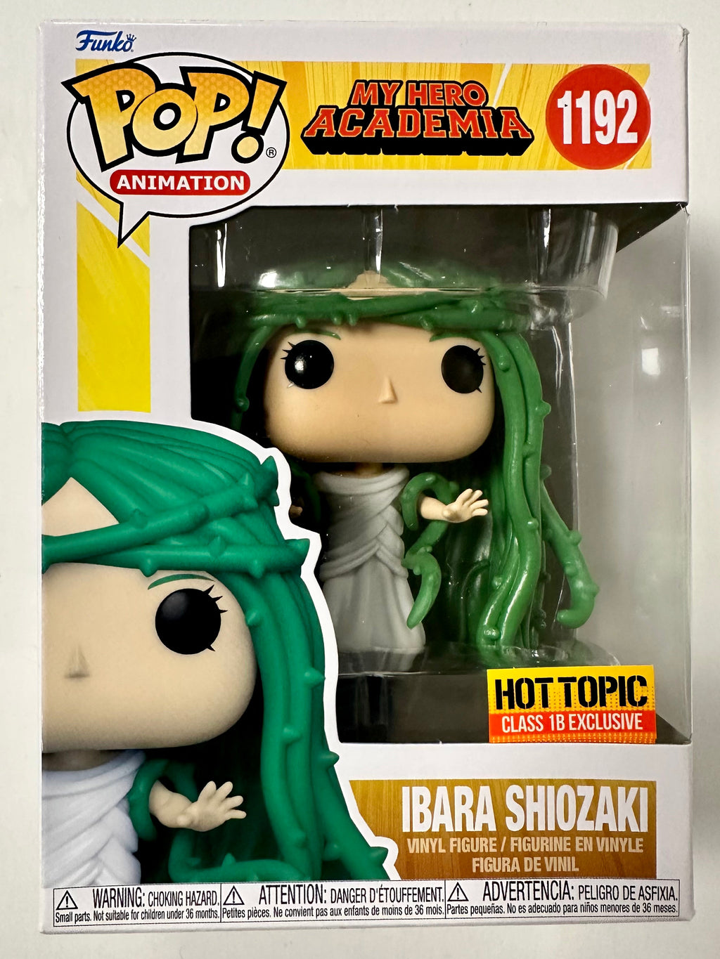 Funko Pop! Animation Ibara Shiozaki #1192 My Hero Academia MHA 2022 1B Exclusive