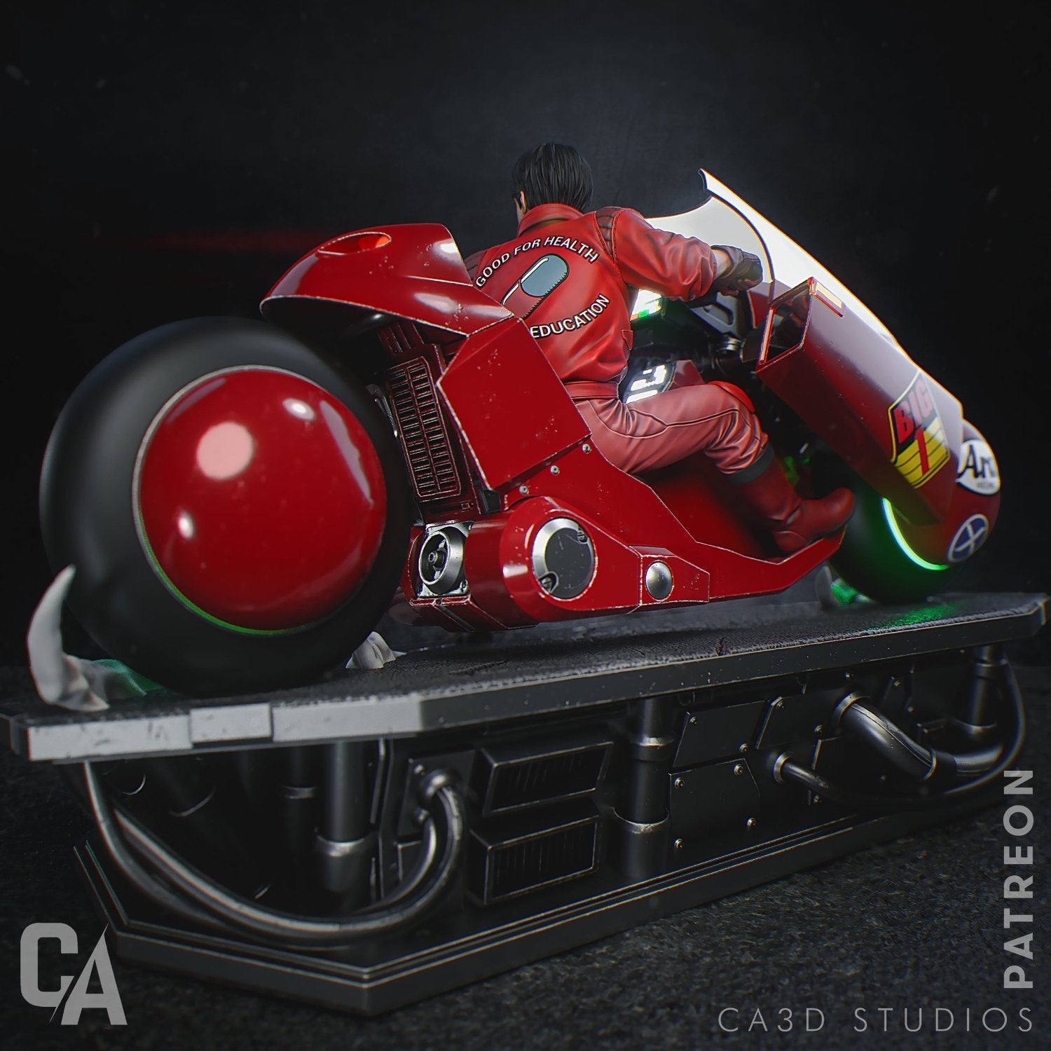 Kaneda - Akira (Fan Art) - 1:6, 1:9 Scale Figures & Bust