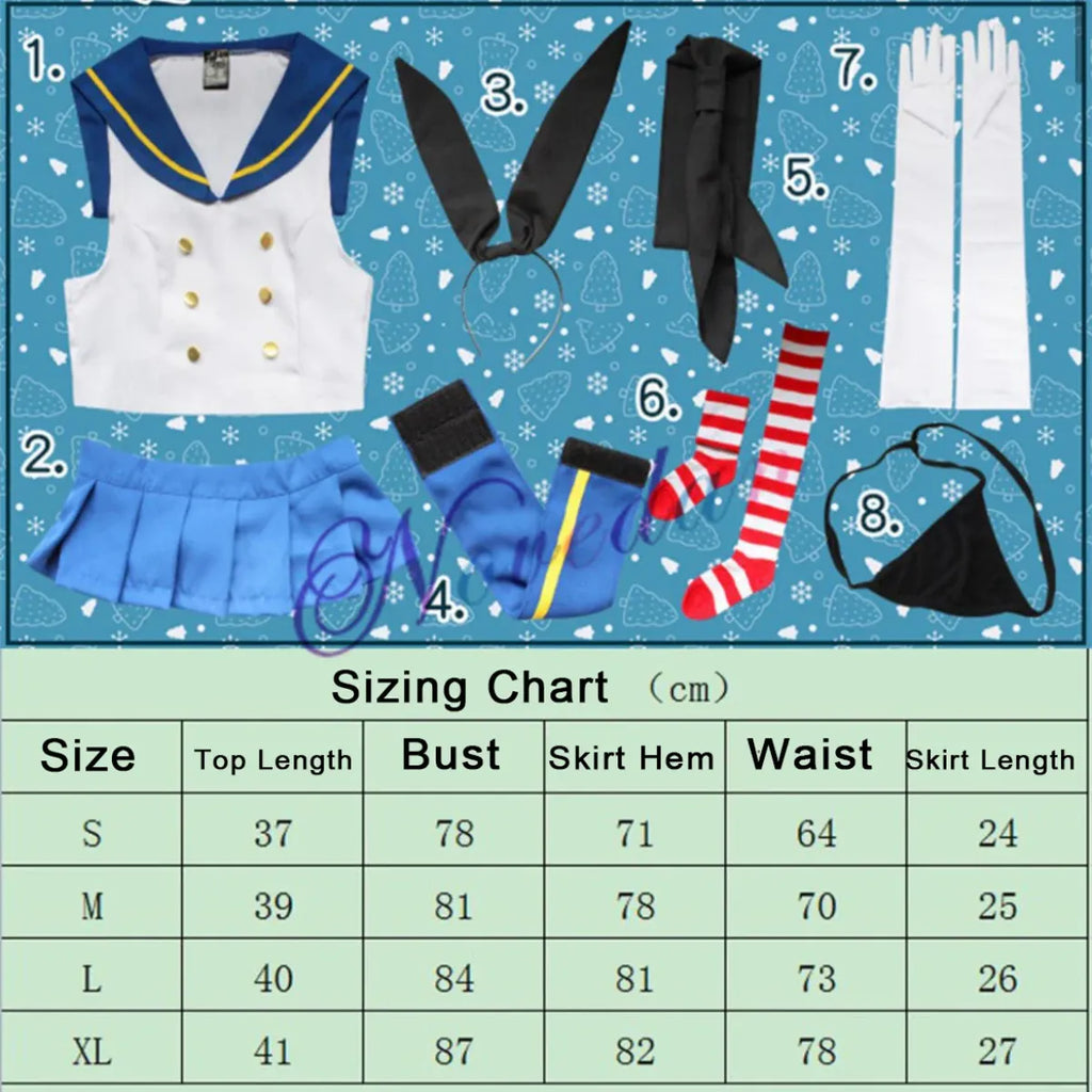 Shimakaze Cosplay Costume - Kantai Collection