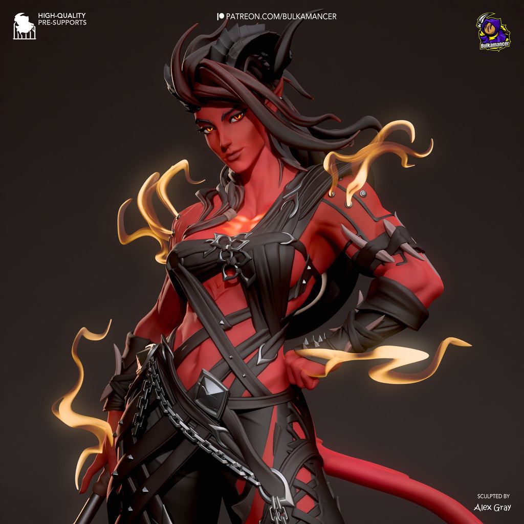 Karlach Stylized - Baldur's Gate - 1:8 scale Figure