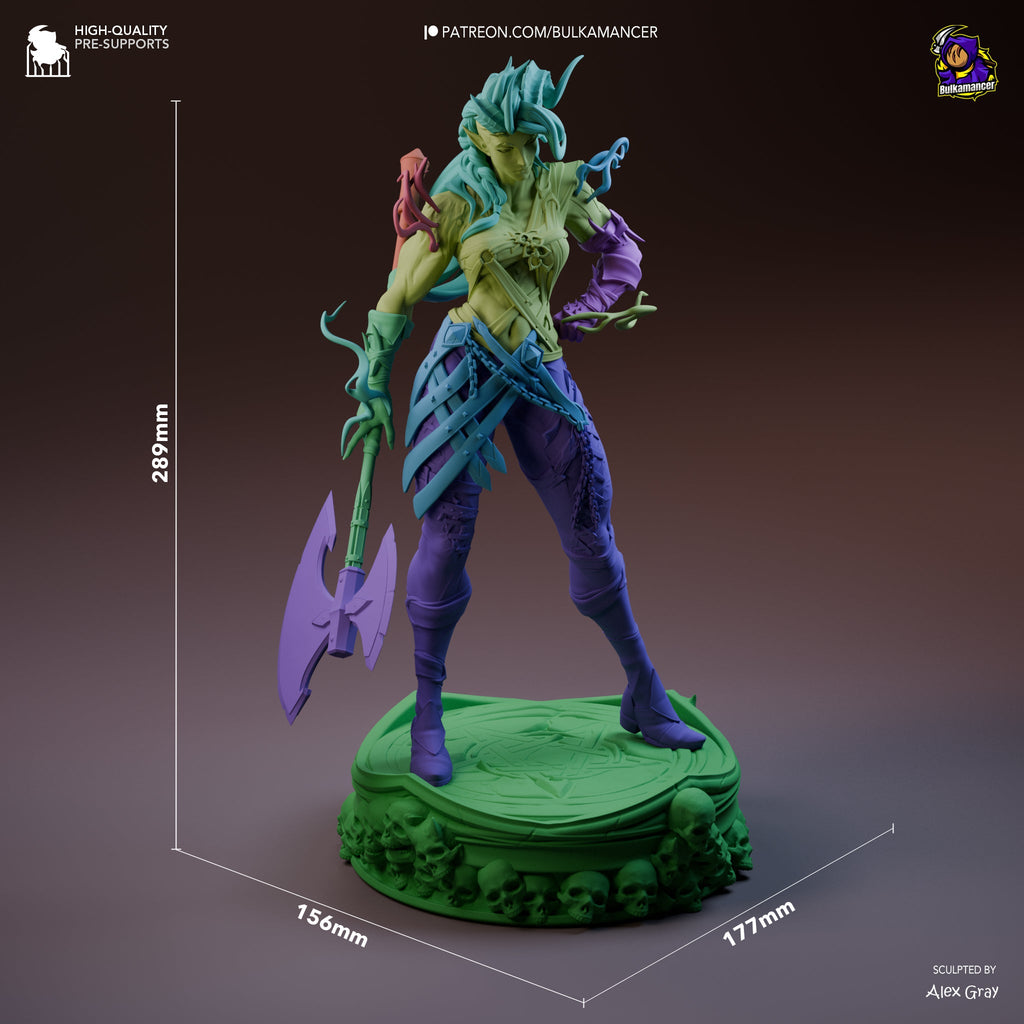 Karlach Stylized - Baldur's Gate - 1:8 scale Figure