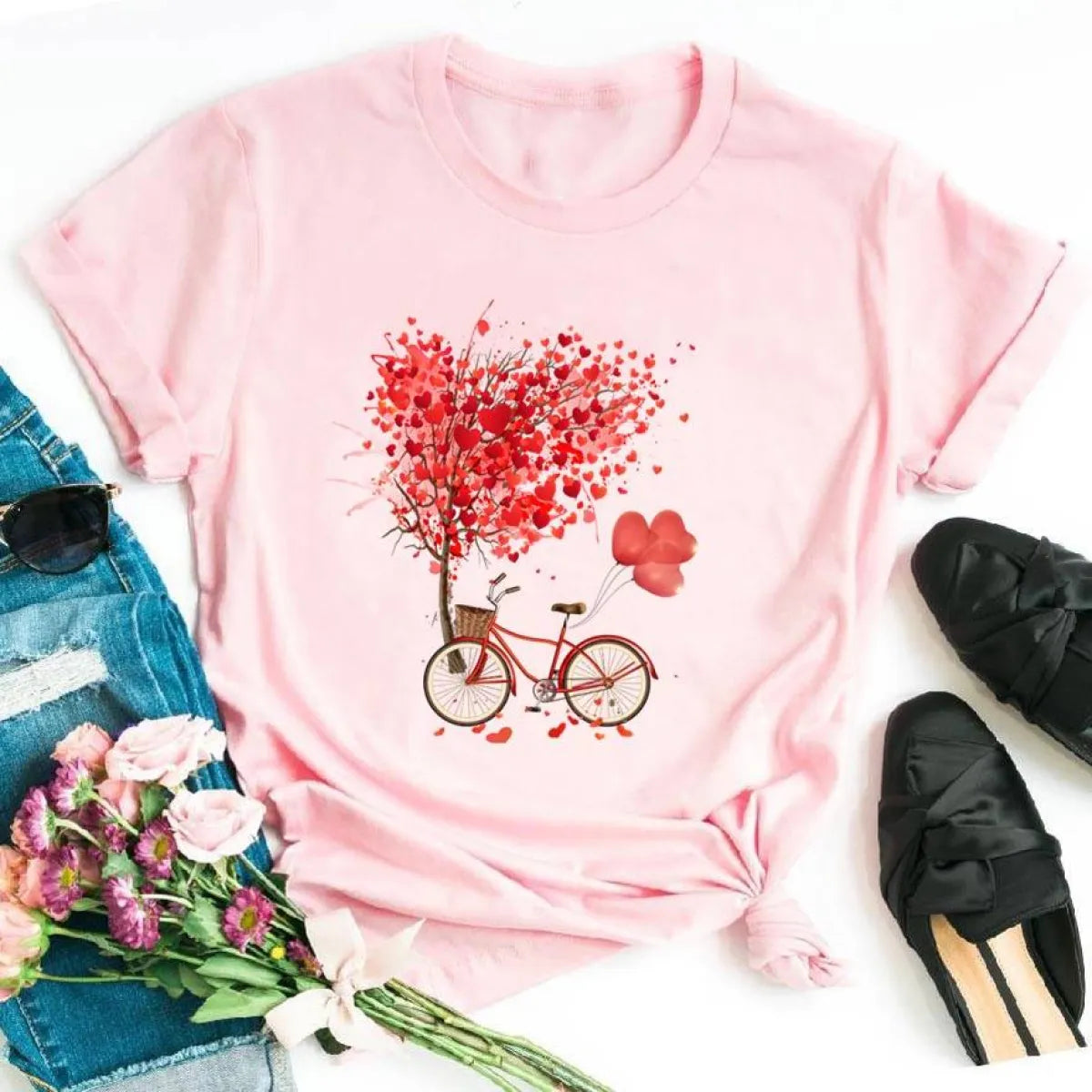 Kawaii Graphic Design T-Shirts
