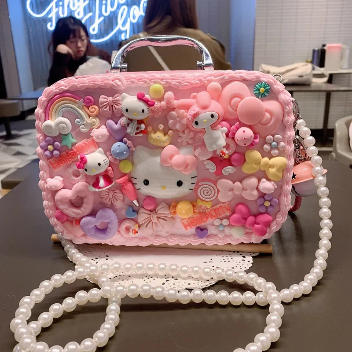 Kawaii Kitty Jewelry & Makeup Organizer Box
