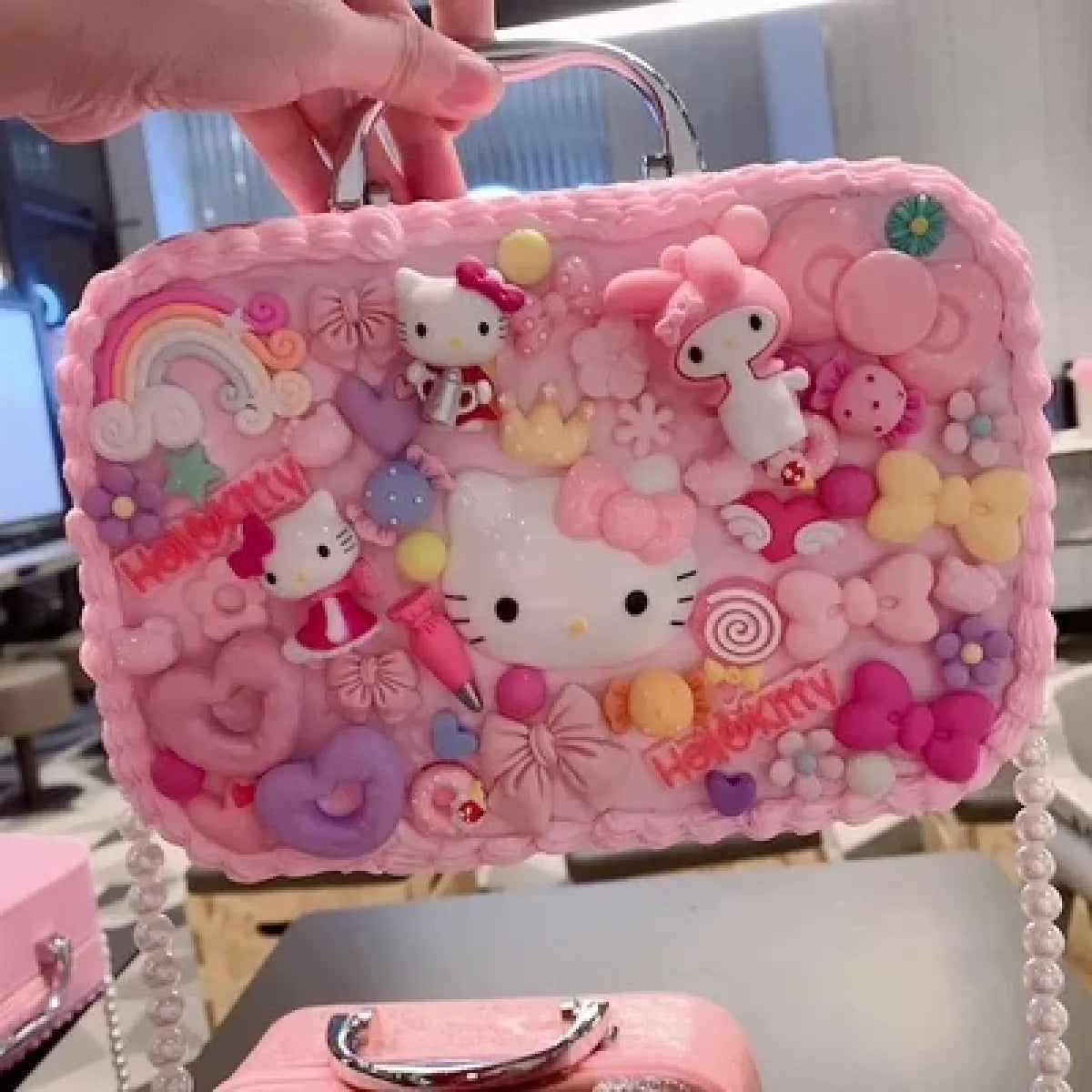 Kawaii Kitty Jewelry & Makeup Organizer Box