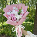 Hello Kitty Doll & Flower Bouquet – Valentine Gift for Girls