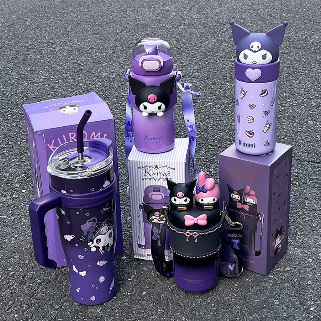 Kuromi Large Capacity Thermos Cup