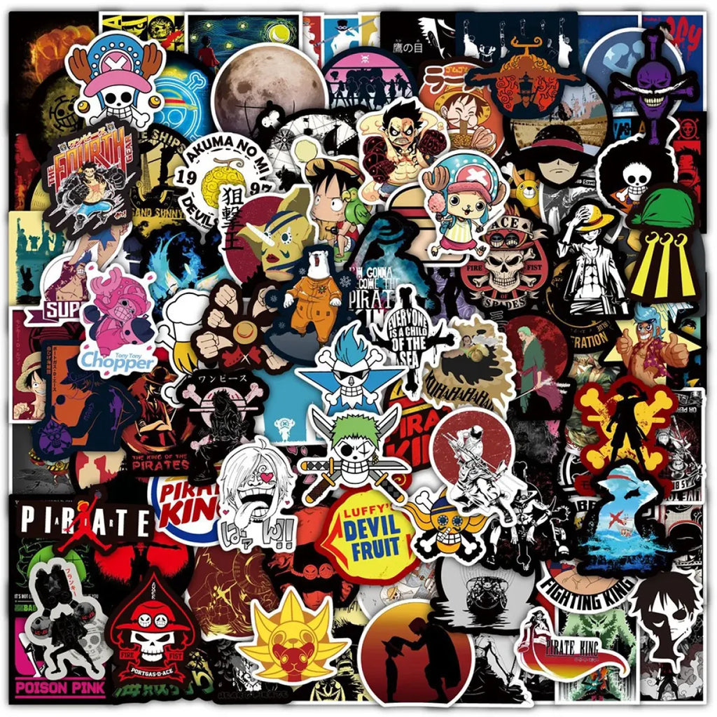 ONE PIECE Stickers - Luffy, Zoro, Chopper