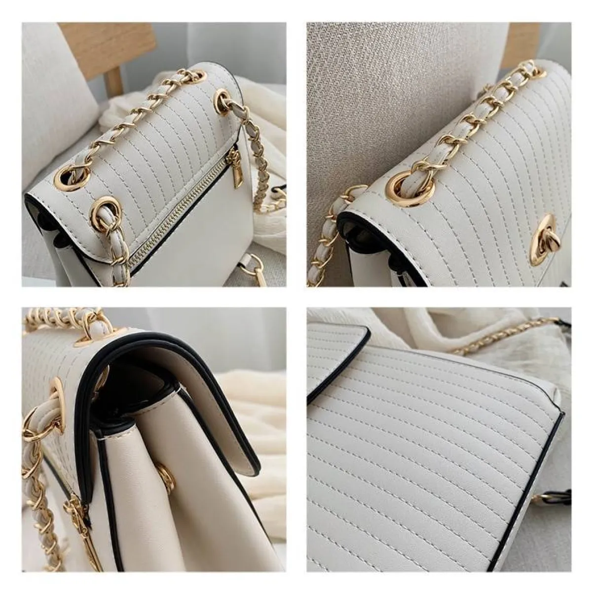 Chain Detail Backpack