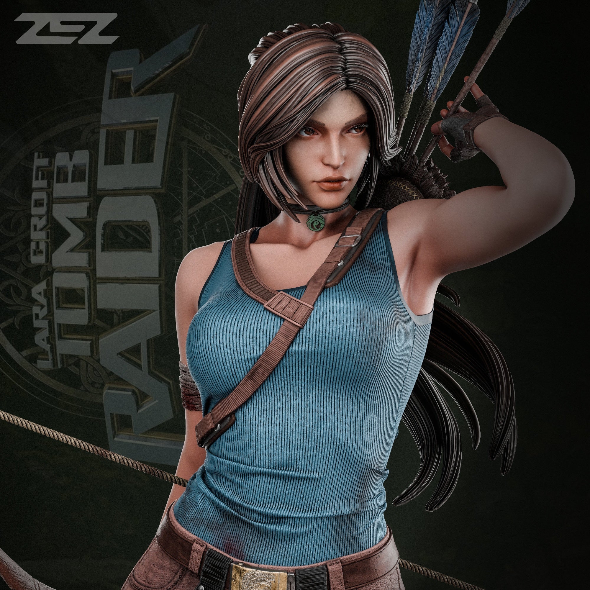 Lara Croft - Tomb Raider - 1:6 Scale, Bust