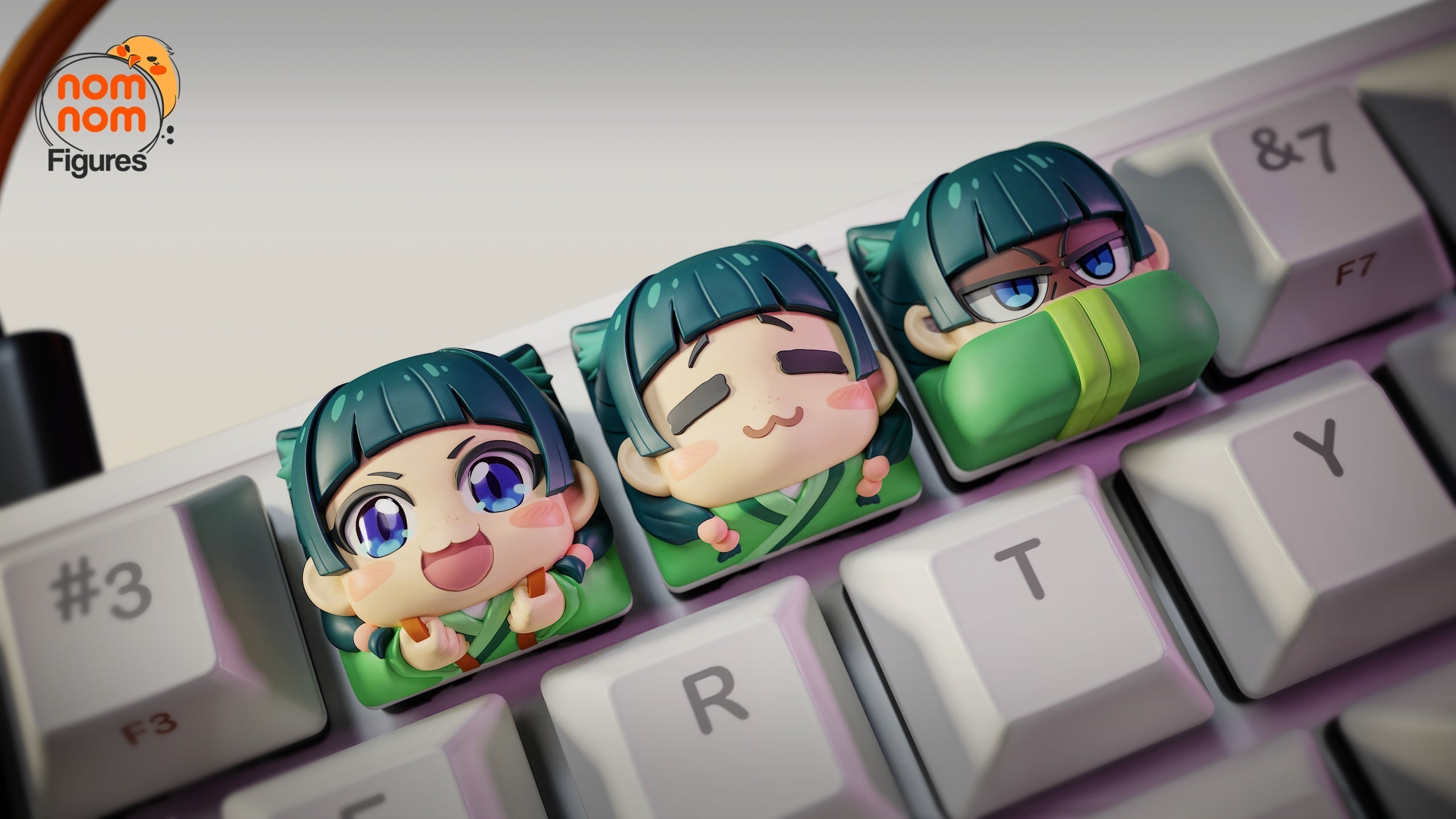 Maomao - The Apothecary Diaries / Kusuriya no Hitorigoto - Keyboard Keycaps