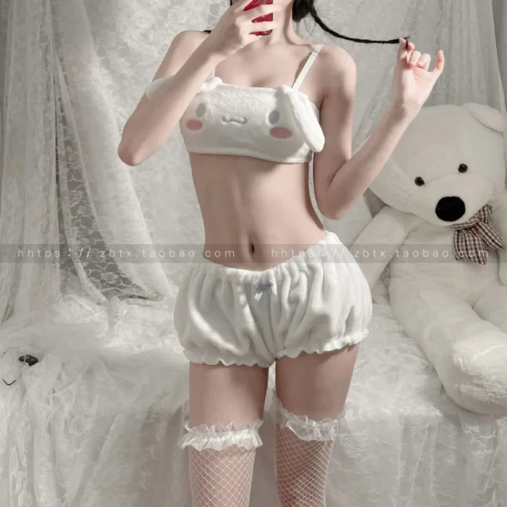 My Melody Cinnamoroll Pajama Two Piece Set