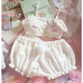 My Melody Cinnamoroll Pajama Two Piece Set