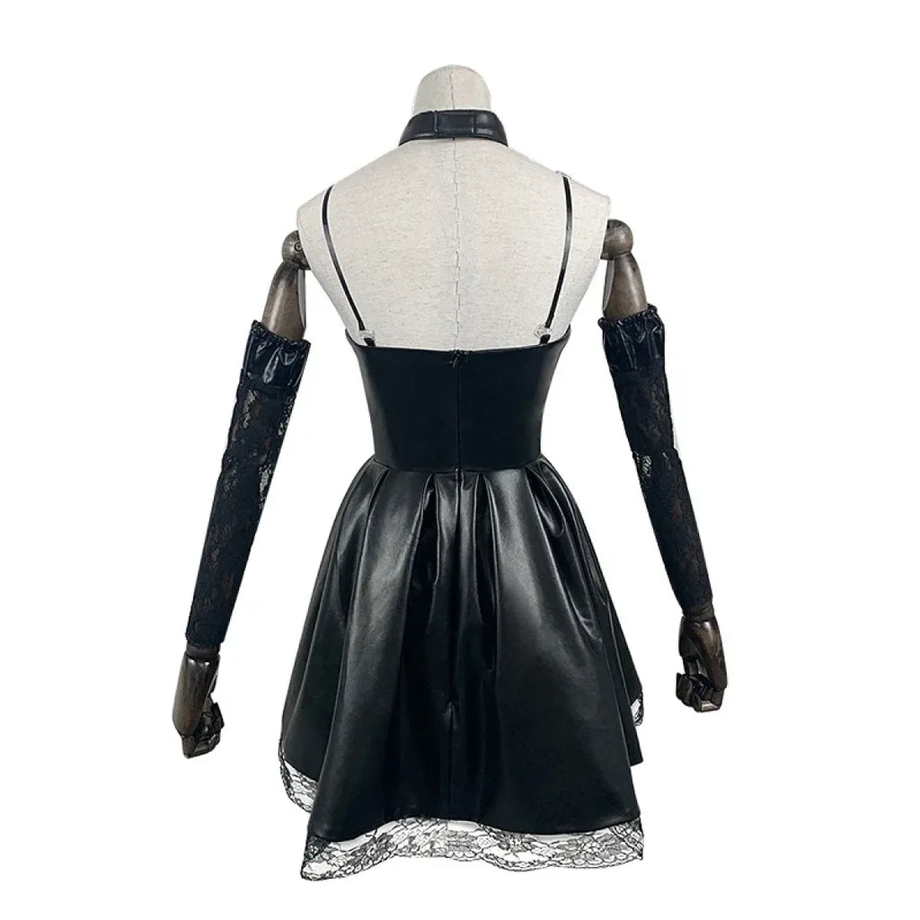 Misa Amane Gothic Cosplay Costume – Dress with Lace & Accessories