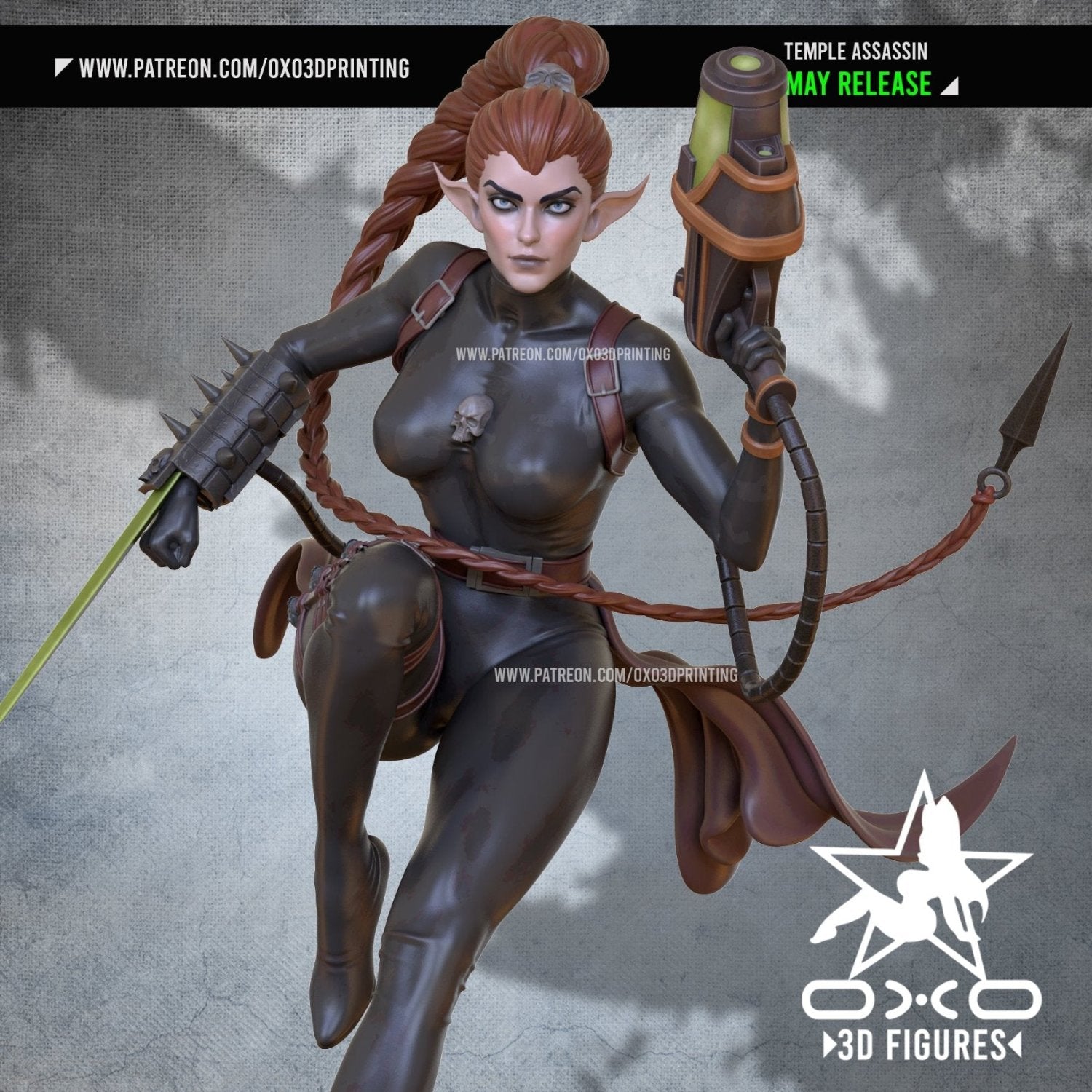 Calli Temple - Lovemace  - (SFW/NSFW 18+) 1:10 Scale