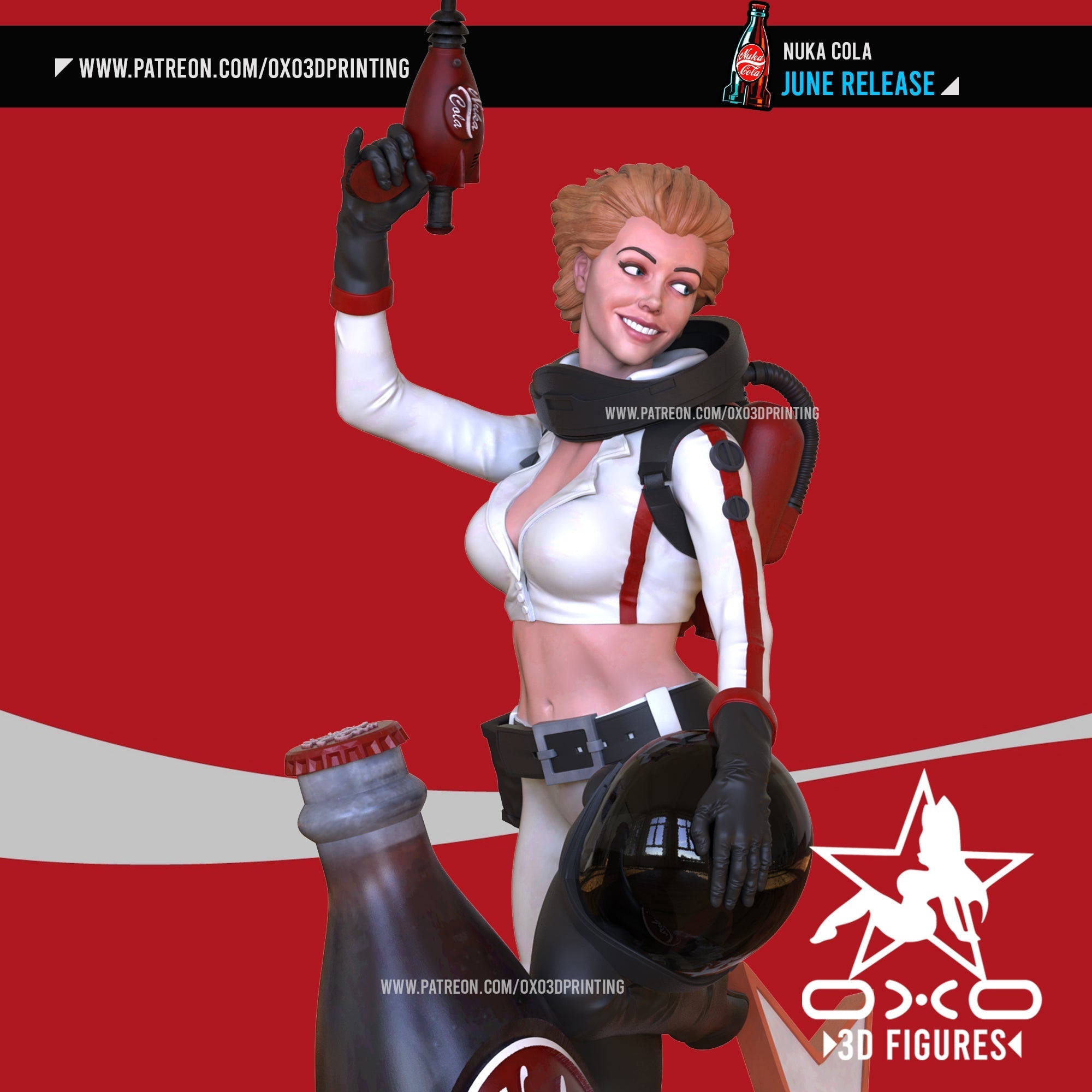 Nuka Cola - Fallout - (SFW/NSFW 18+) 1:10 Scale